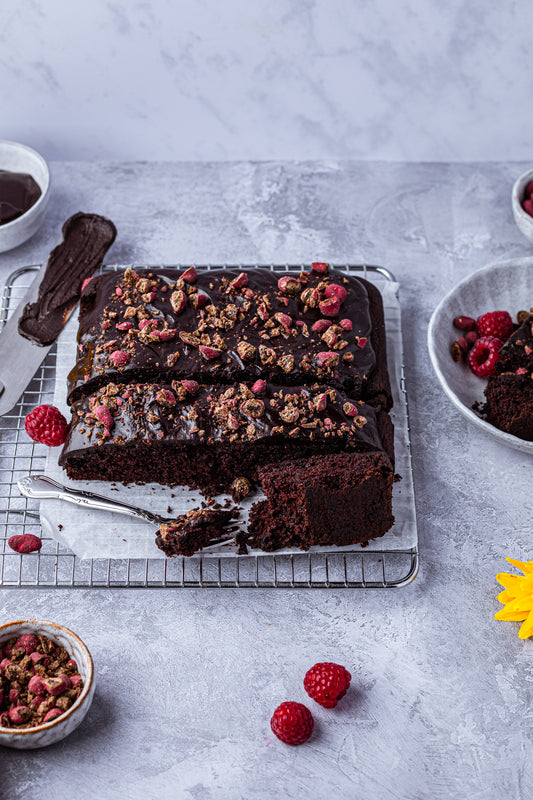 Just a good old-fashioned chocolate cake- that also happens to be vegan!
